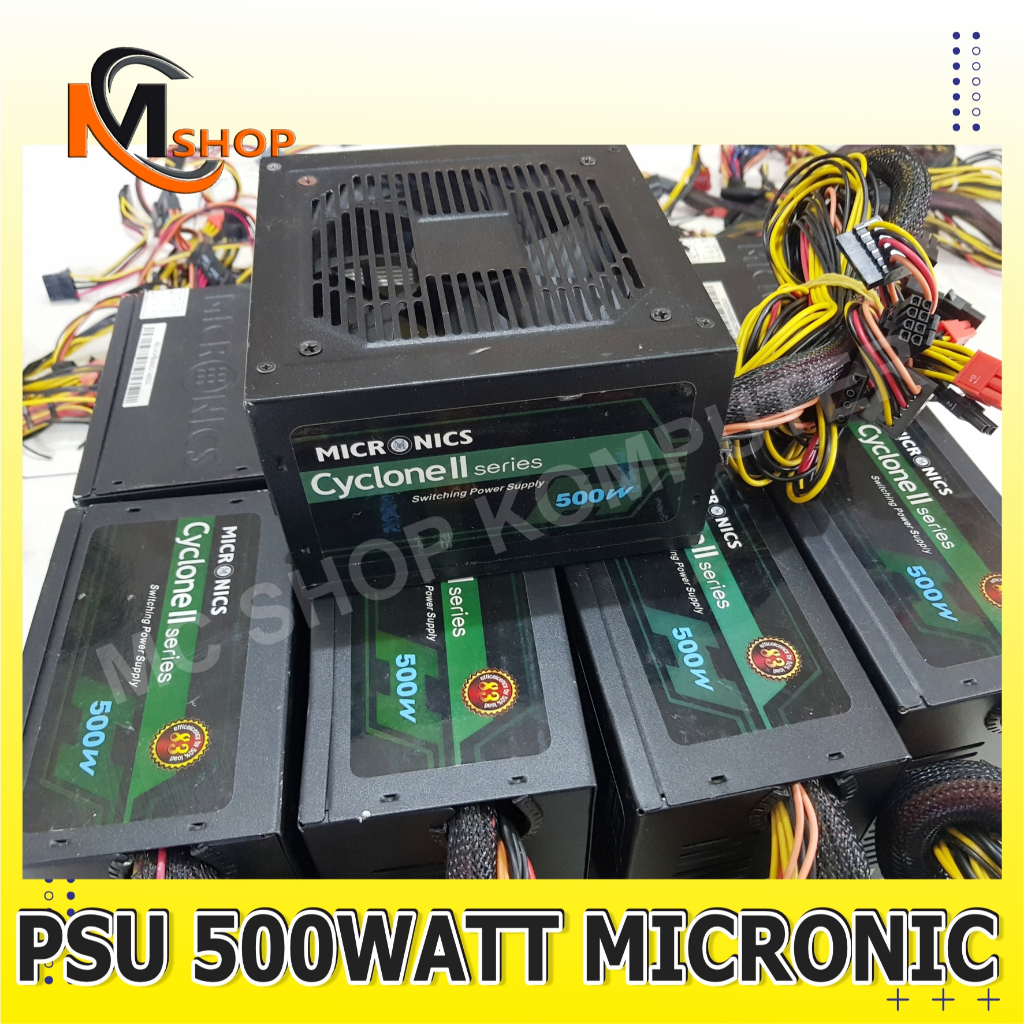 Power Supply 500W Pure Korea PSU 500 Watt Merk Bagus
