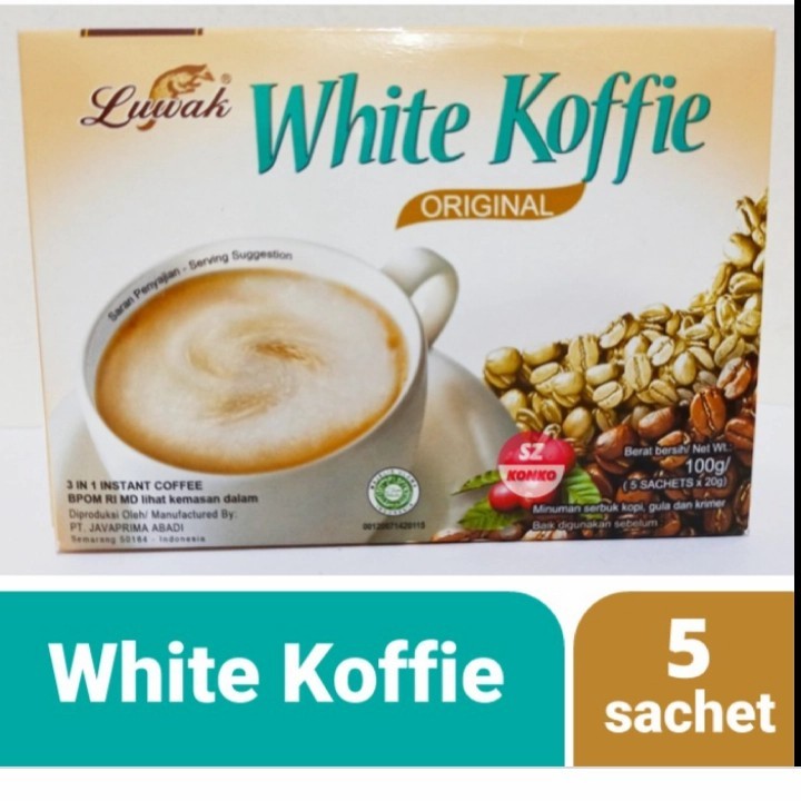 

Luwak White Coffee Original 5 sachet @ 20 gram