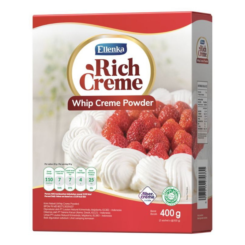 

Rich Creme Whip Cream 200gr