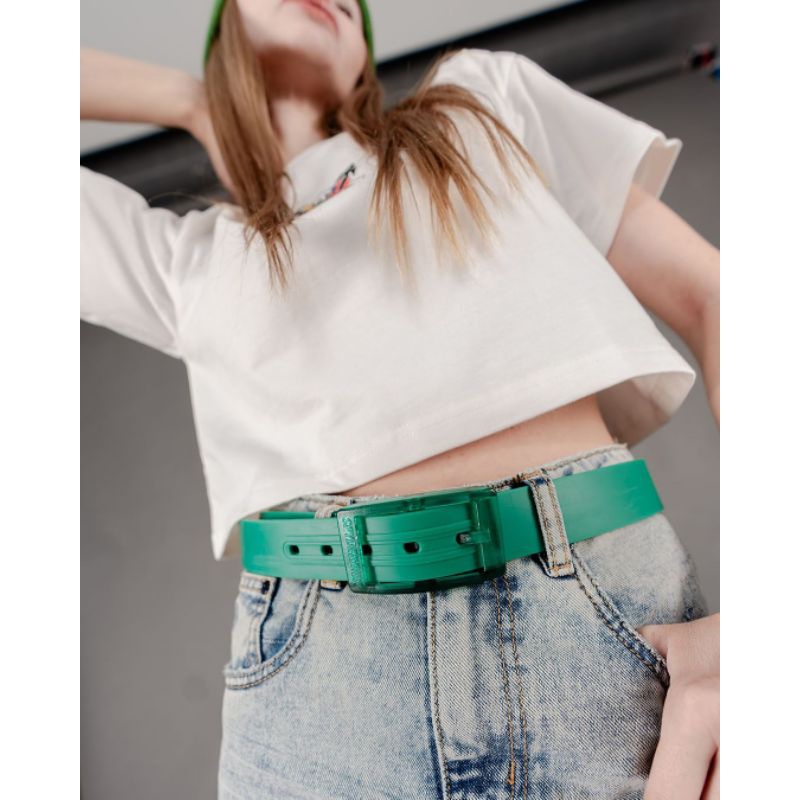 IKAT PINGGANG SPYDERBILT ORIGINAL - SPECTRUM COLOURFULL MEN BELT TPE23001 ARMY GREEN ALL