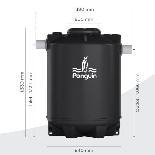 Septik Tank / Tangki Septik / Biorotech BIS 60 Penguin 600 Liter