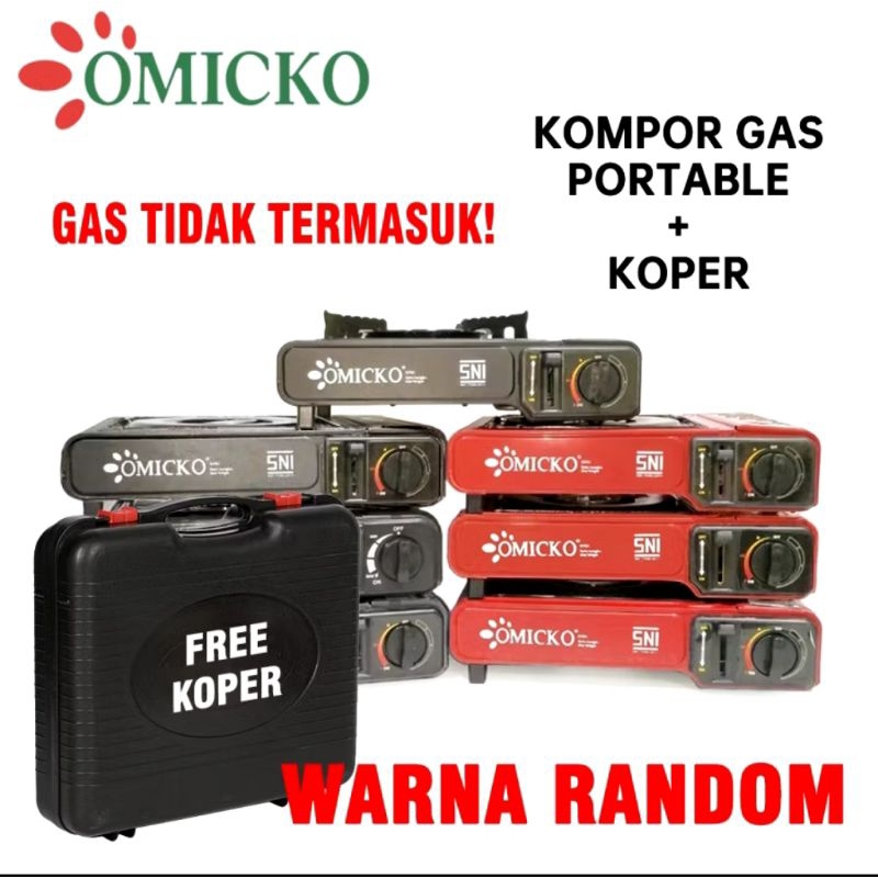 Omicko Portable Gas Stove/ Kompor Gas Portable