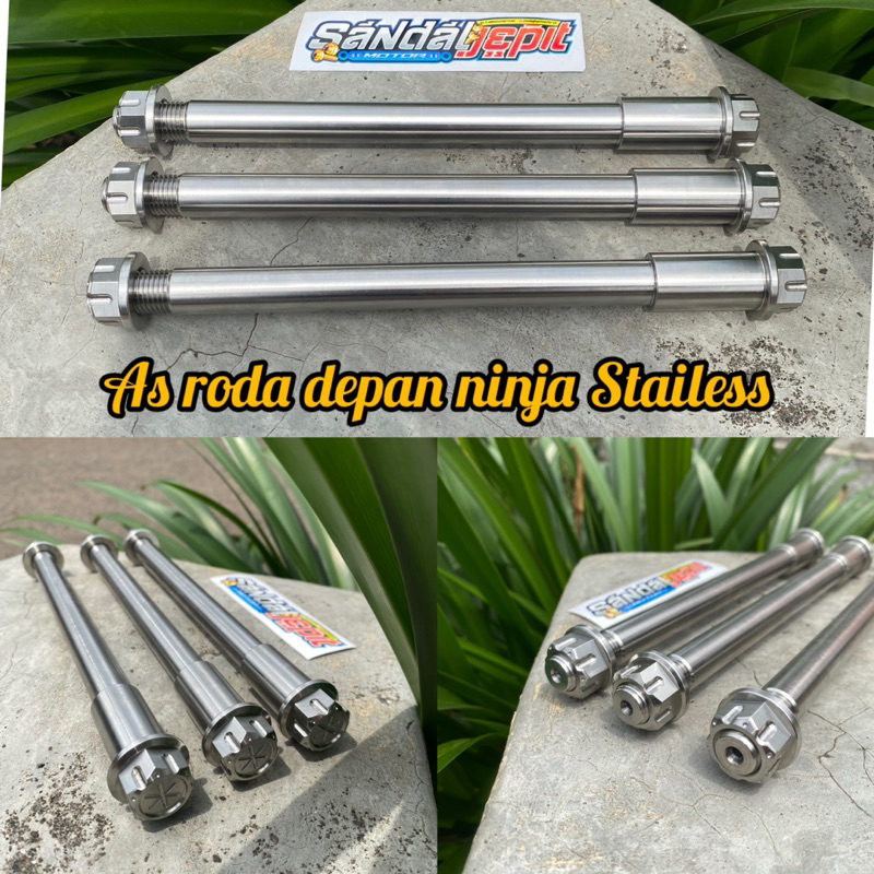 AS RODA DEPAN NINJA R RR SS FULL STAINLESS AS RODA DEPAN STAINLESS NINJA R RR SS AS RODA FULL STAINL