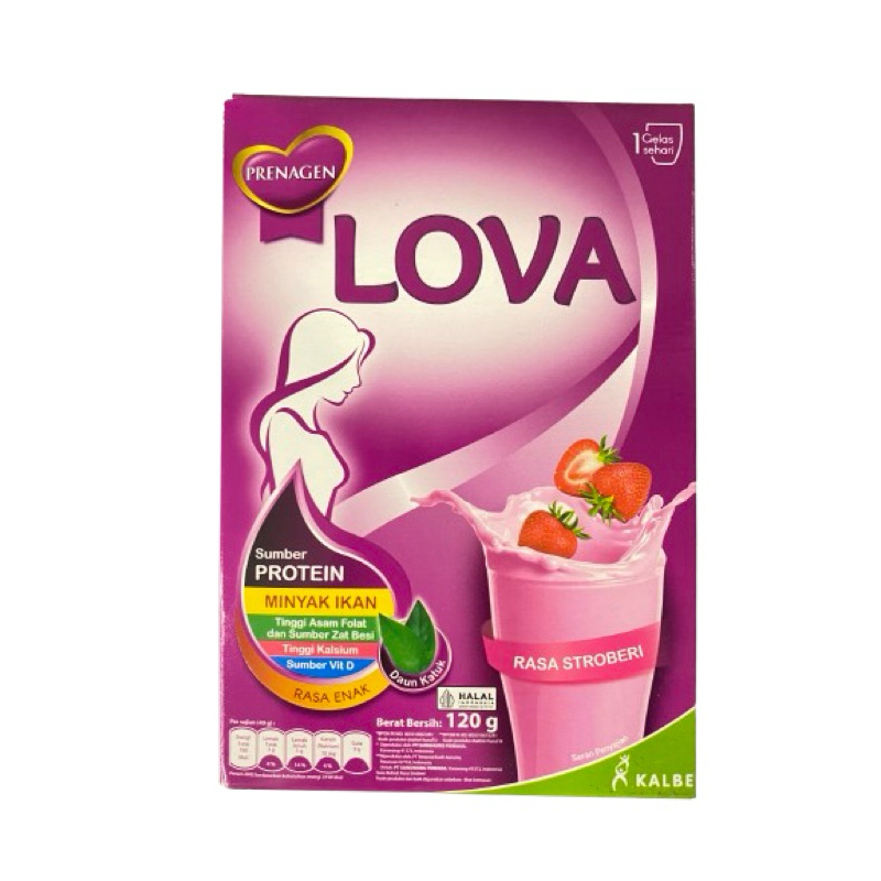 Susu Ibu hamil Prenagen Lova rasa strawberry