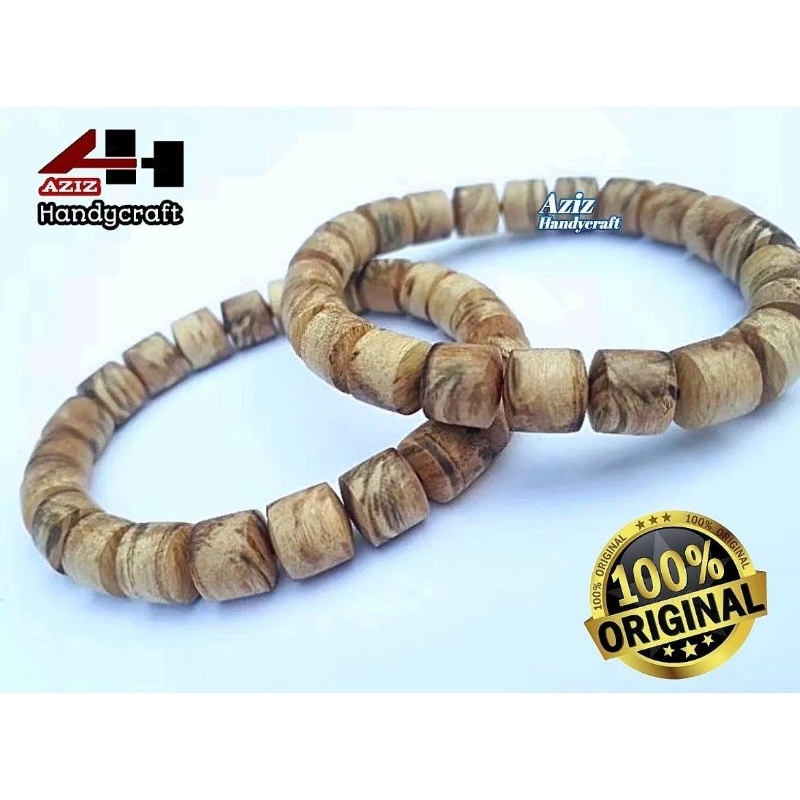 gelang kayu kaboa sancang tabung