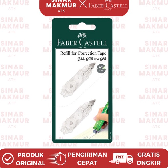 

FG2 RefillIsi Tipex Kes QJRQARQDR isi 2 Pcs Faber Castell SET