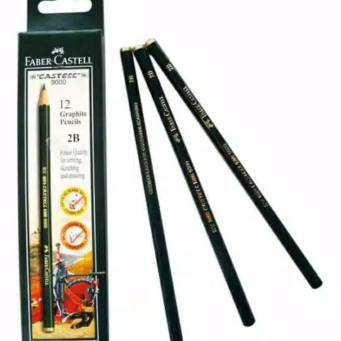 

FG2 PENSIL FABER CASTELL 2B 1PACK 12 PCS