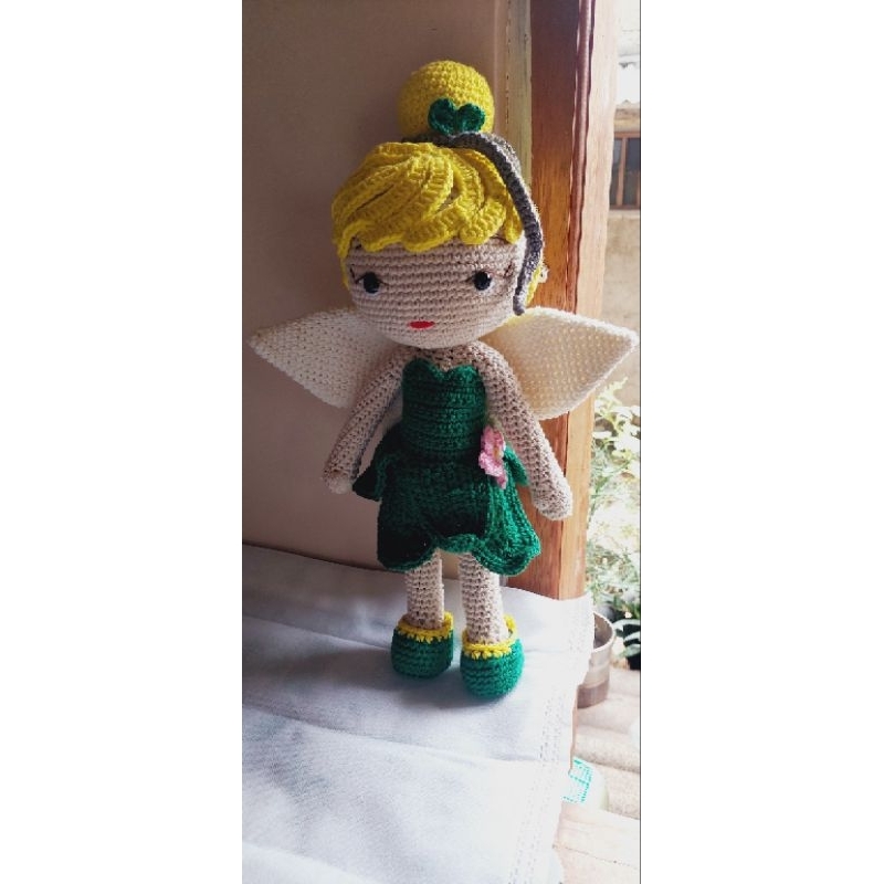 Boneka Rajut Amigurumi Tinkerbell