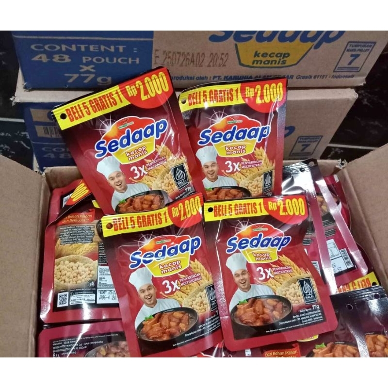 

Kecap sedap 2rb promo 10.000 5pc