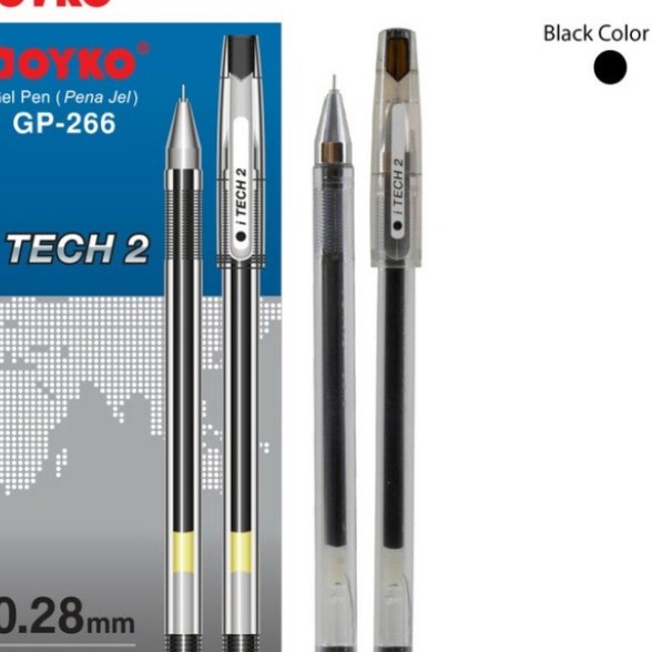 

KP8 D Gel Pen Joyko GP266 I TECH HITECH 2 12pcs