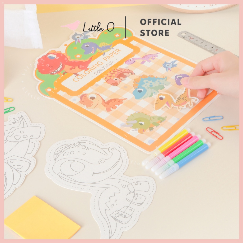 

Diskon 5 Hari Ini Coloring Paper Paket Buku Mewarnai Melukis Belajar Painting Book A6