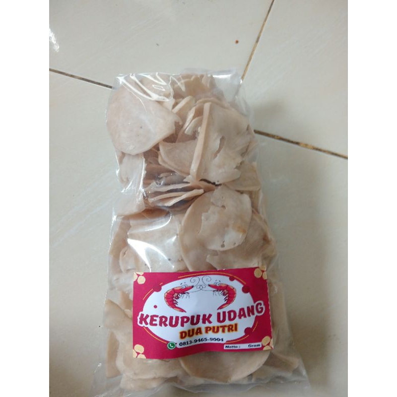 

kerupuk rempelan dua putrih langsung goreng gurih enak 500 gram