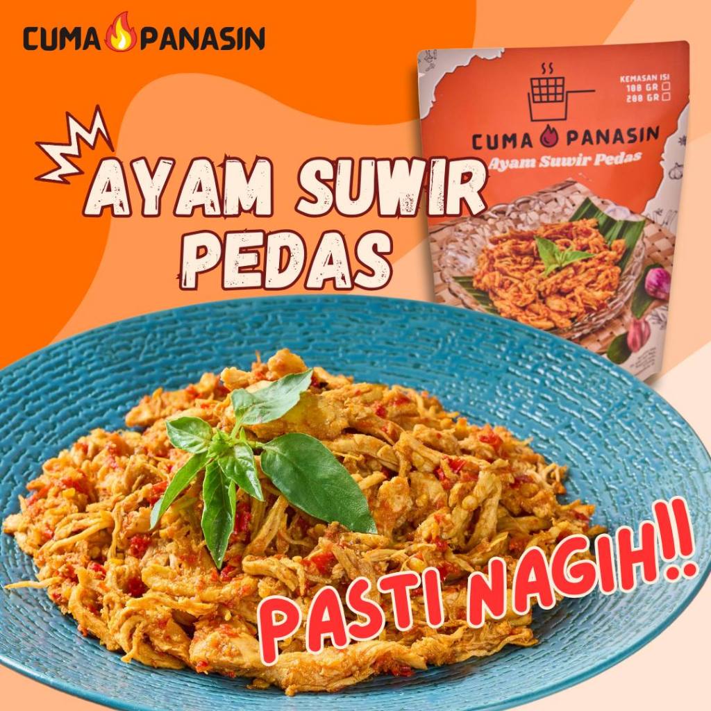 

Ayam Suwir Pedas - Cuma Panasin