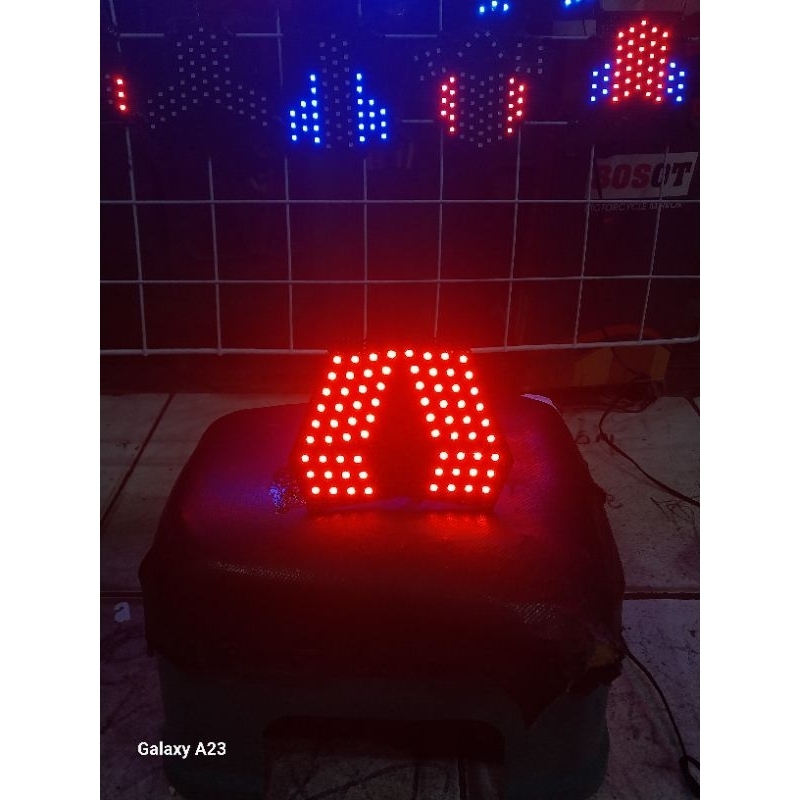 lampu running lexi 2018-2023 10 mode otomatis 8 tr