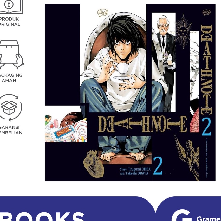 murah Komik Death Note Edition Vol 2 Tsugumi Ohba