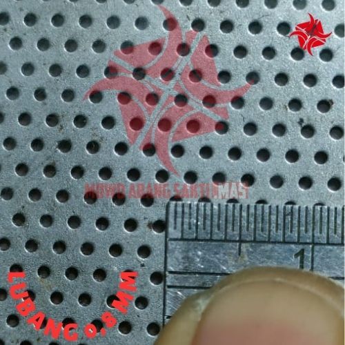 Plat besi jerman Lubang 0,8 mm tebal 0,8 mm ukuran 65x22,5 Cm, 76x10, 25x40 cm