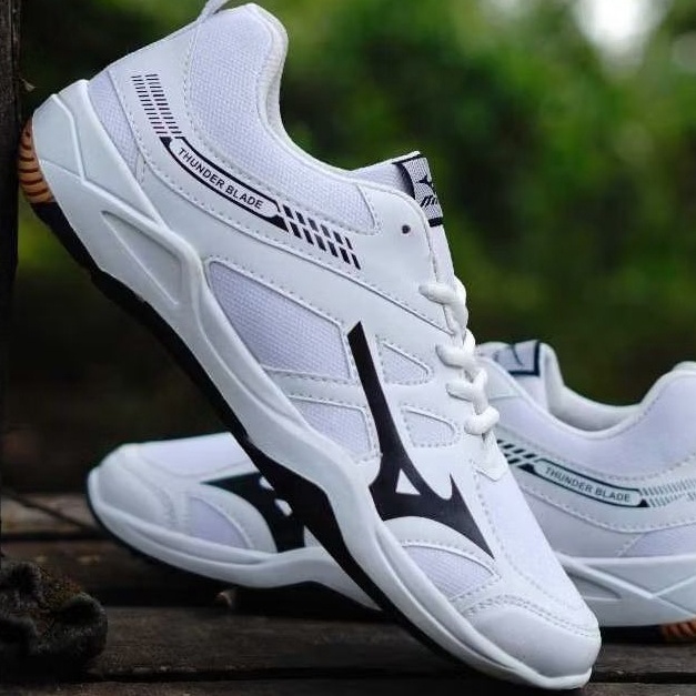 Hadir Terjamin Mizuno Sepatu Voli Pria TerbaruSepatu VoliSepatu Olahraga Outdoor RinganThunderblade 