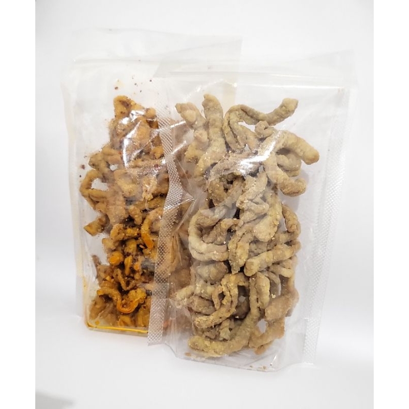 

Usus goreng crispy 100gram (original/chilli oil)