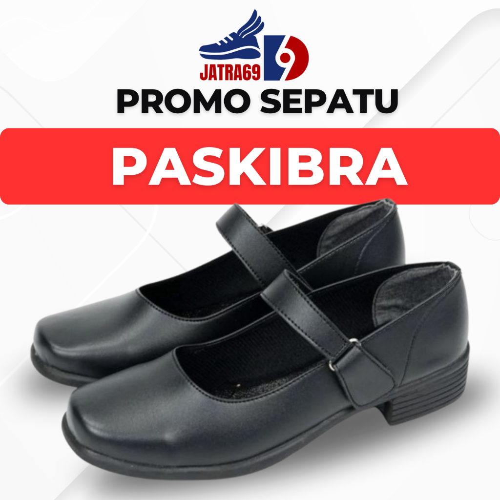 Sepatu Paskibraka - Sepatu Pantofel Wanita - Paskib Cewe - Pantofel Perempuan