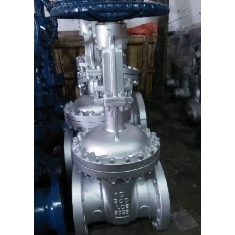GATE VALVE CARBON STEEL / WCB OKUMA ANSI 300 FLANGE 6"