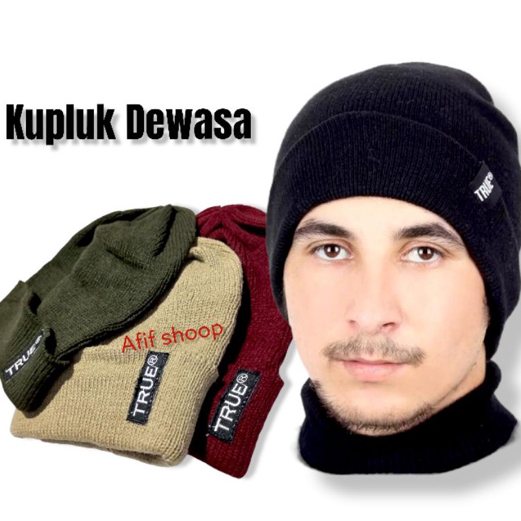 Stock Terbatas TOPI KUPLUK PRIA WANITA TOPI KUPLUK POLOS RAJUT TOPI UNISEX DEWASA