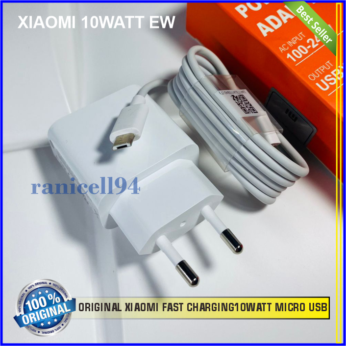 Charger Xiaomi Redmi 7 Xiaomi Redmi 7A ORIGINAL 100% Micro USB EW