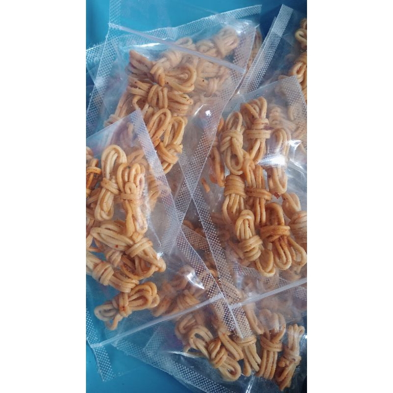 

mie gulung pedas daun jeruk