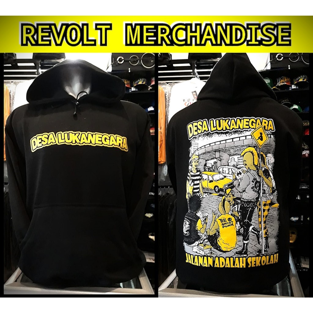 hoodie band desa lukanegara, hoodie band punk, hoodie desa lukanegara, hoodie punk, switer punk