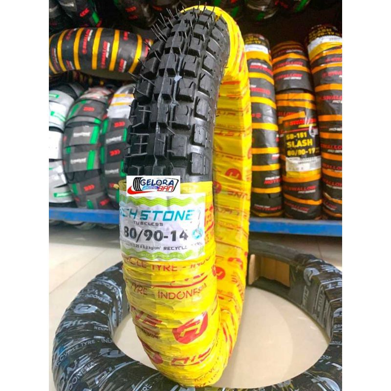 Ban Tubeles Trail Rich Stone 80/90-14 Ring 14 ban 80/90-14 ban ring 14 ban tubles ban zigma ban moto