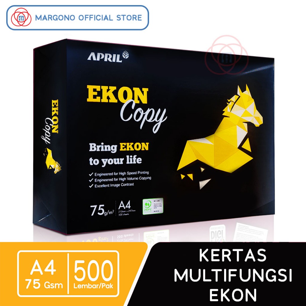 

Ekon Copy Paper Kertas HVS A4 75 gsm