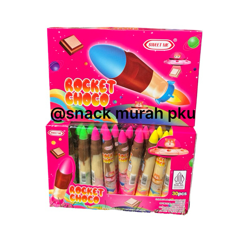 

ROCKET CHOCO SWEET ME 30pcs @6gr