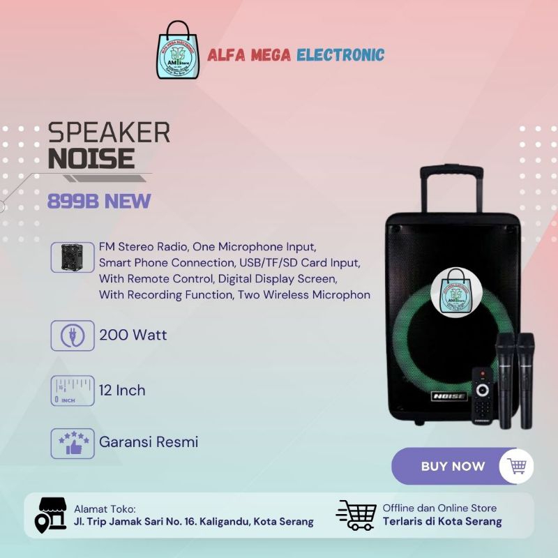 Speaker Noise 12 Inch 899B New