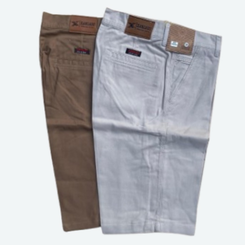 Celana Pendek Pria Model Pinggang Resleting Ukuran 27 38 Original XANIAGO