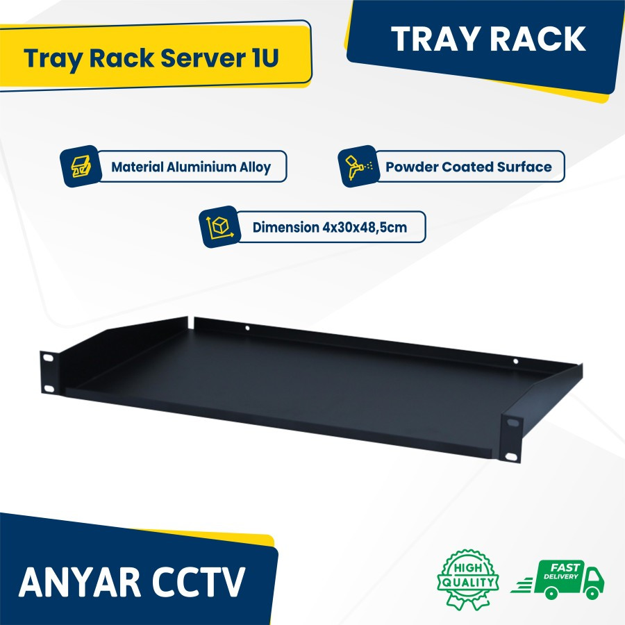 Tray Rack Server 1U || Wallmount Rack - 1U