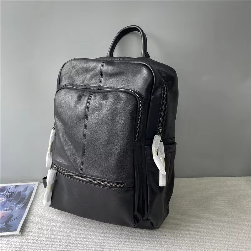 Tas Besar Wanita Ransel Kulit bisa untuk Travel - Tas Kulit Asli Garut