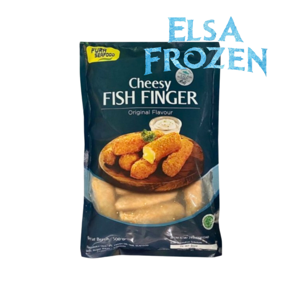 

FURA SEAFOOD CHEESY FISH FINGER 500GR/IKAN KEJU