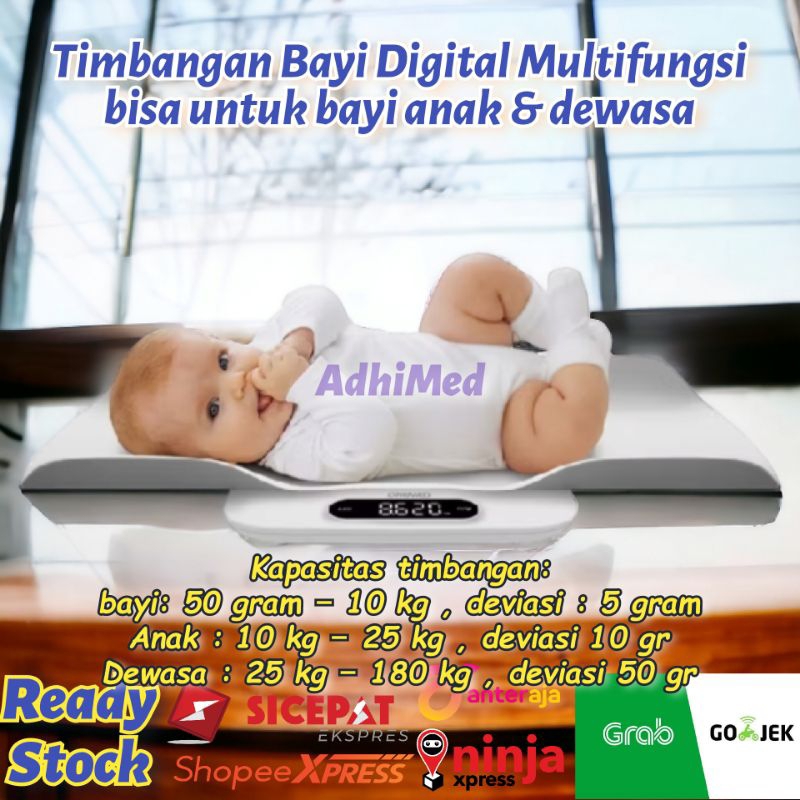 timbangan bayi digital multifungsi / timbangan digital bayi anak dewasa
