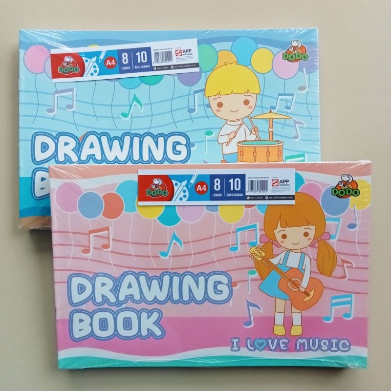 

Buku Gambar Sedang Dodo A4 ( Pak 10 Buku) [ Orinal ]