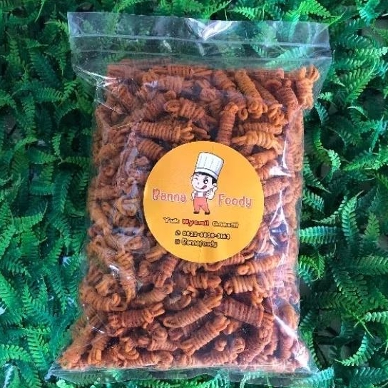 

MIE GULUNG PEDAS ISI 1 KG | Banna Foody | Snack Viral