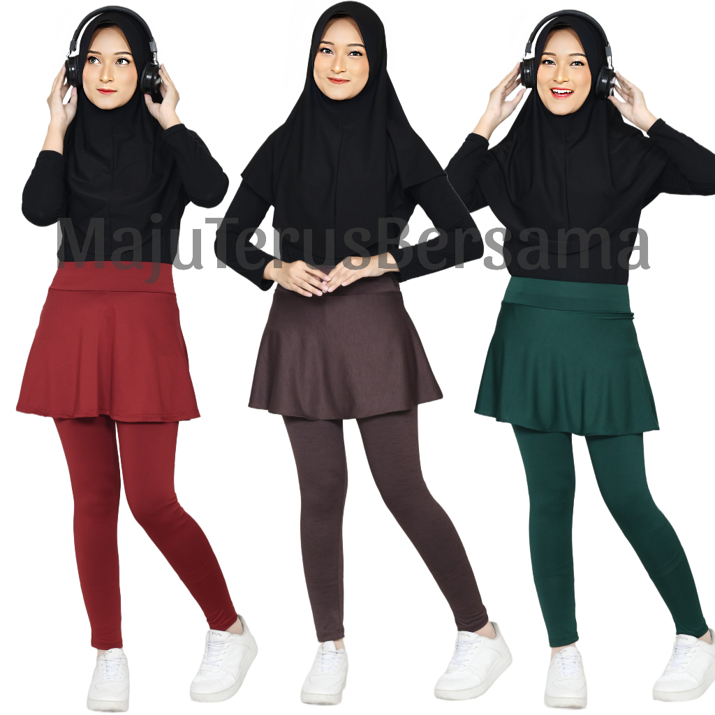 Leging rok olahraga wanita skirt sport senam olahraga