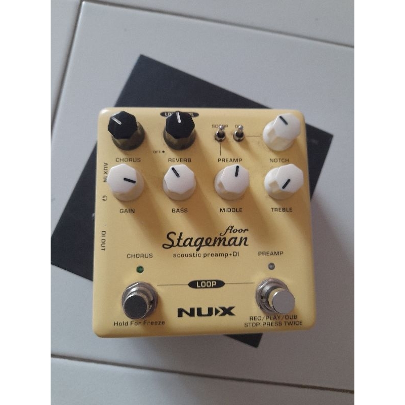 Efek Gitar Akustik NUX floor STAGEMAN