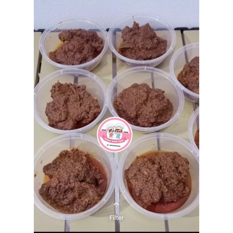 

Rendang daging sapi premium FROZEN (1 pack isi 3 potong)