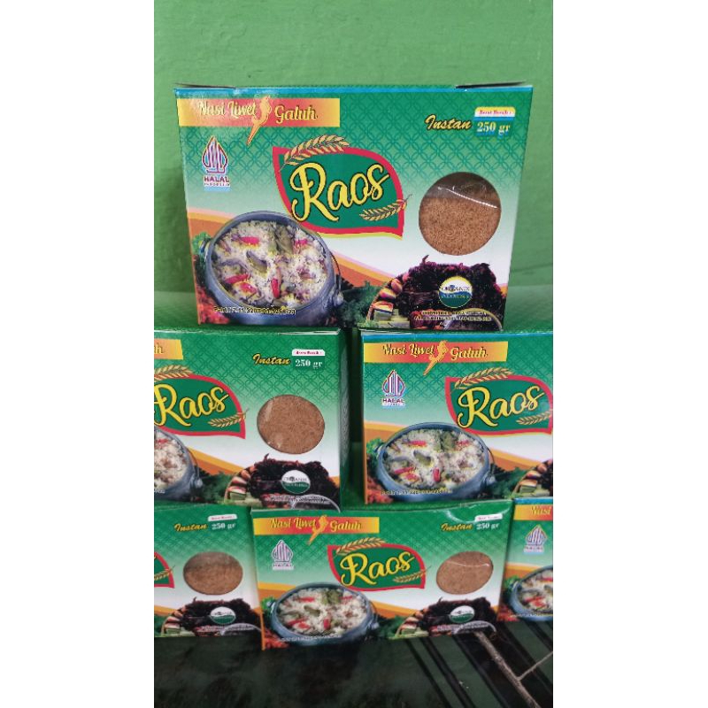 

NASI LIWET ORGANIK INSTAN SIAP MASAK