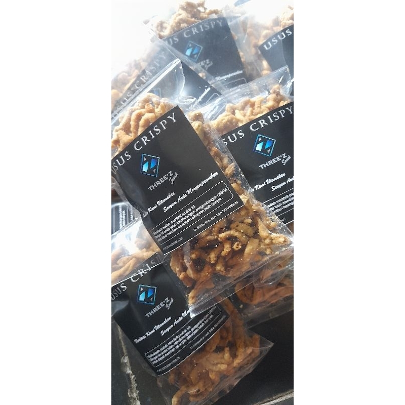 

Usus Crispy, Usus kering, usus asli, rasa original