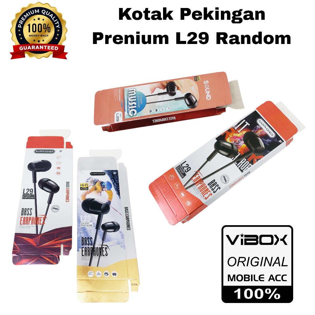 

[10PCS] PACKINGAN HF KOTAK HANDSFREE L29