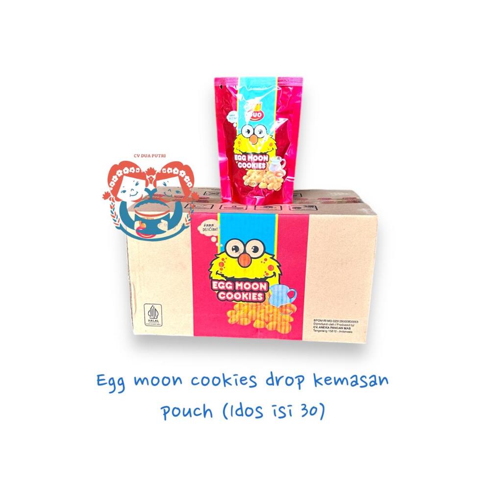 

Egg Moon Cookies Drop Egg Drop (kemasan Dus isi 30pcs)