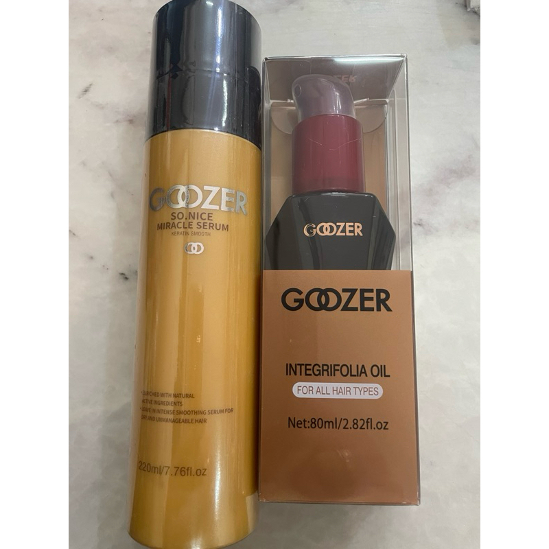 Goozer So.Nice Miracle Serum 220ml serum rambut terbaik || Goozer integrifolia oil 80ml
