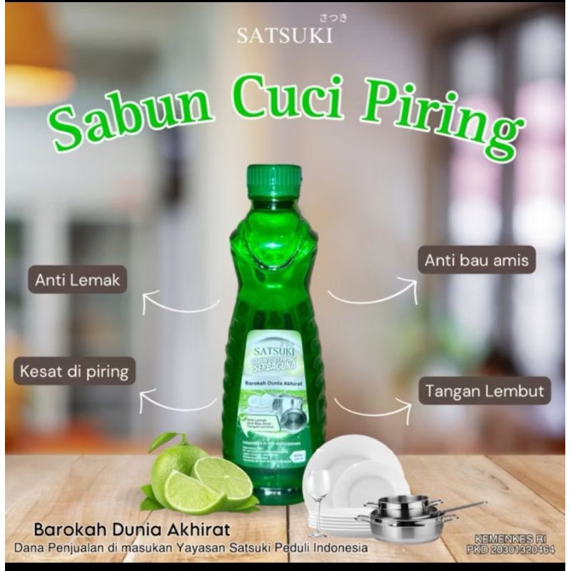 Sabun cuci piring Satsuki