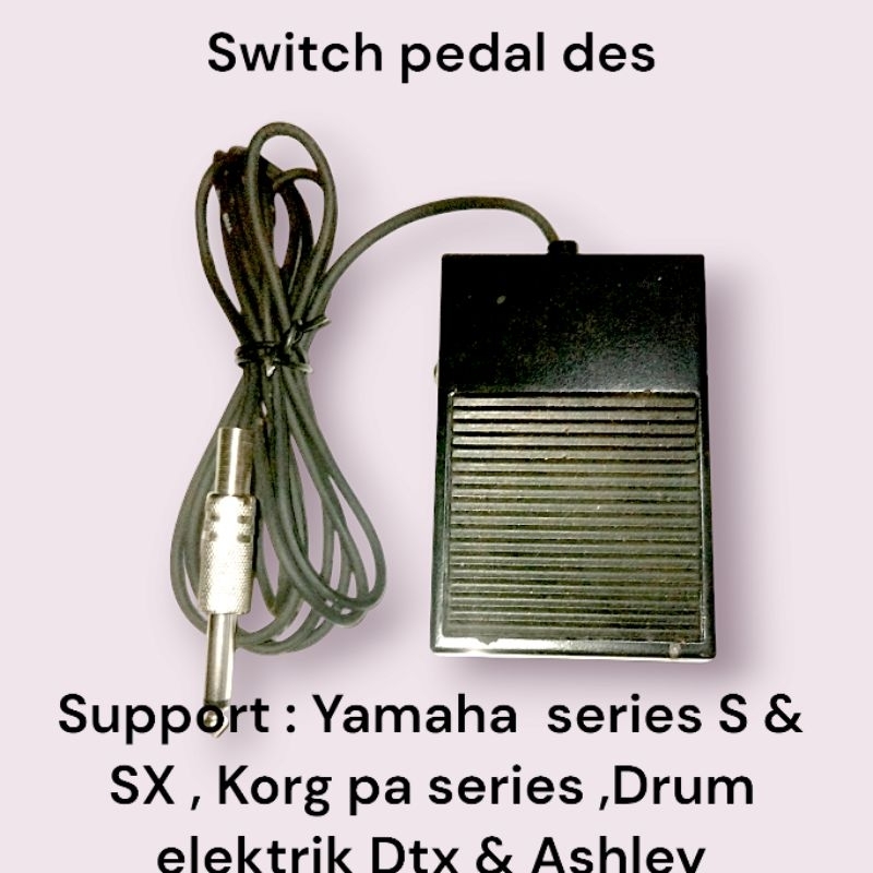 PEDAL DES BAHAN BESI UNTUK Keyboard. Roland,korg,yamaha,casio,/DTX/ASHLEY