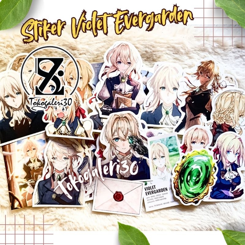 

STIKER ANIME VIOLET EVERGARDEN STIKER VIOLET MURAH ISI [25PCS]SUDAH CUTTING